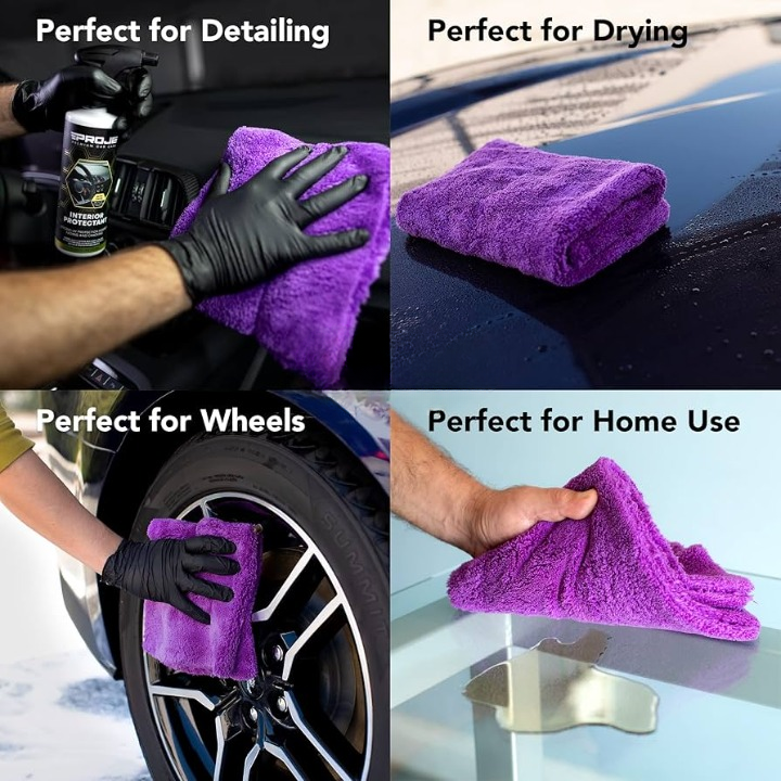 Premium Microfiber Car Cleaning Towel 02 PCs